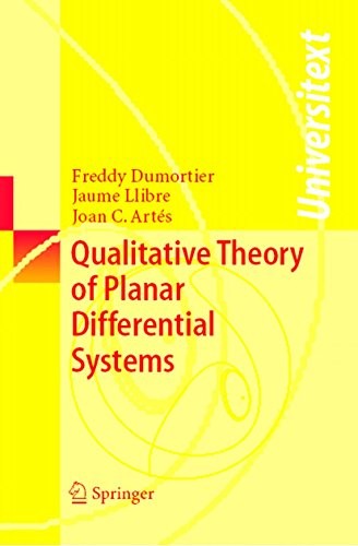 Qualitative Theory of Planar Differential Systems (Universitext)
