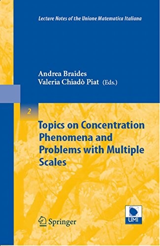 Topics on Concentration Phenomena and Problems with Multiple Scales (Lecture Notes of the Unione Matematica Italiana Book 2)