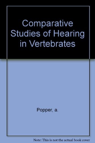 Comparative Studies of Hearing in Vertebrates