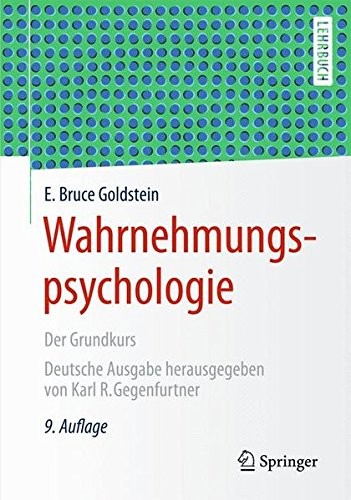 Wahrnehmungspsychologie: Der Grundkurs (German Edition)