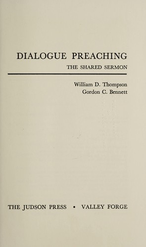 Dialogue Preaching