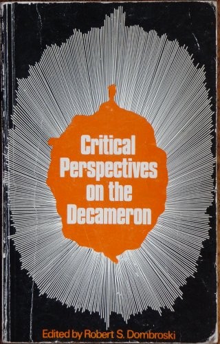 Critical Perspectives on the Decameron