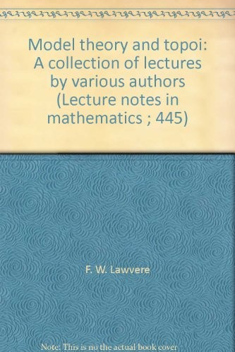 Model Theory and Topoi