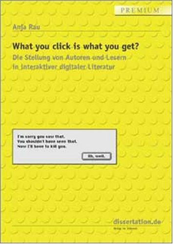 What you click is what you get?