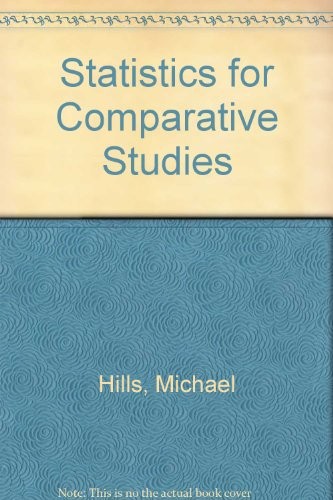 Statistics for Comparative Studies