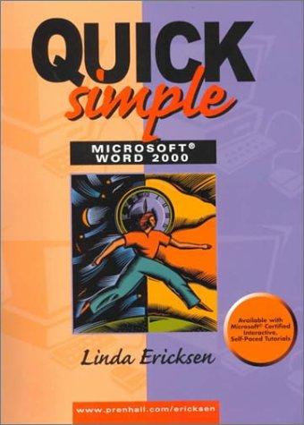 Quick Simple Microsoft Word 2000