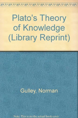 Plato's Theory of Knowledge