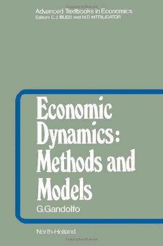 Economic Dynamics, Methods and Models