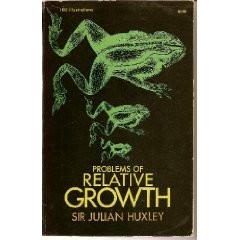 Problems of relative growth