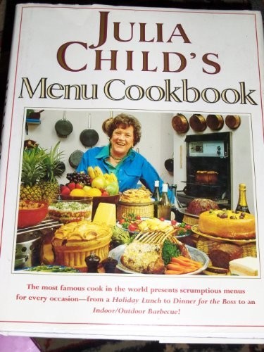 Julia Child's menu cookbook