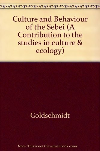 Culture and behavior of the Sebei