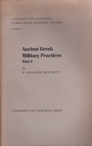 Ancient Greek Military Practices. Part I