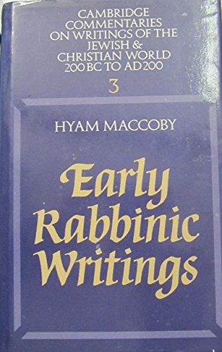 Early rabbinic writings