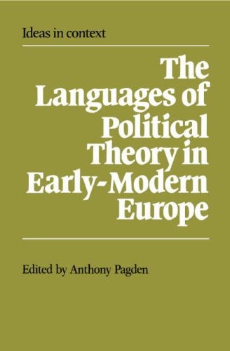 The Languages of political theory in early-modern Europe