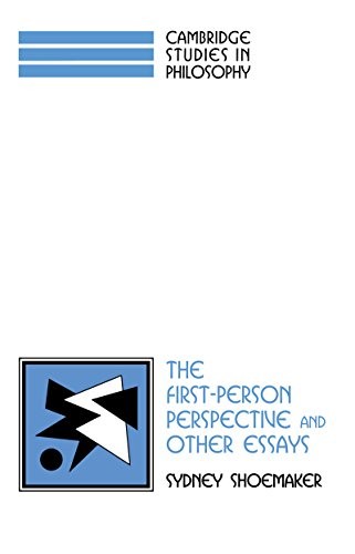 The First-Person Perspective and Other Essays (Cambridge Studies in Philosophy)