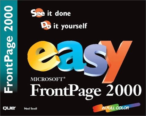 Easy Microsoft Frontpage 2000