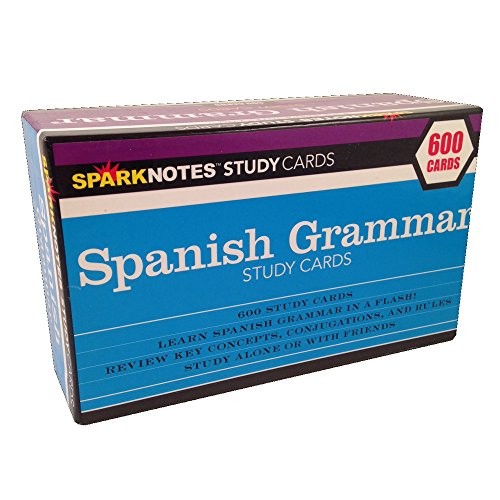 Spanish Grammar Study Cards