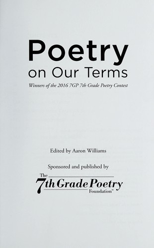 Poetry on Our Terms