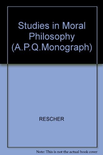 Studies in Moral Philosophy