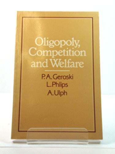 Oligopoly, competition, and welfare