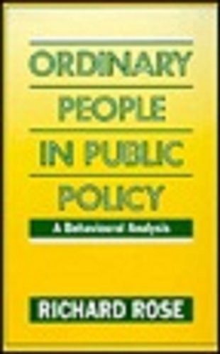 Ordinary people in public policy