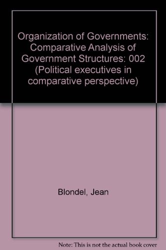 The Organization of Governments