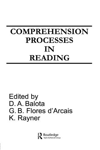 Comprehension Processes in Reading