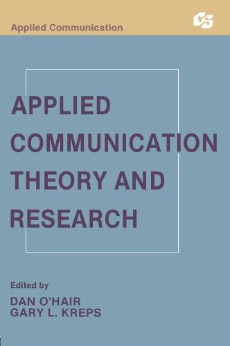 Applied Communication Theory and Research