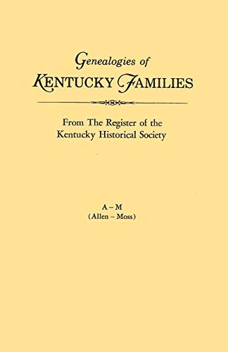 Genealogies of Kentucky families