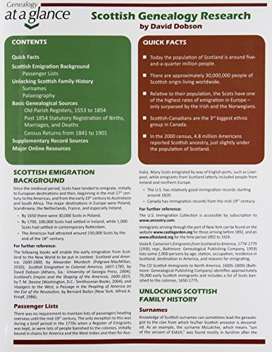 Scottish Genealogy Research