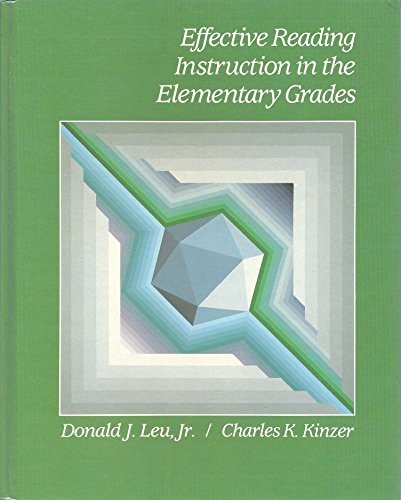 Effective Reading Instruction in the Elementary Grades