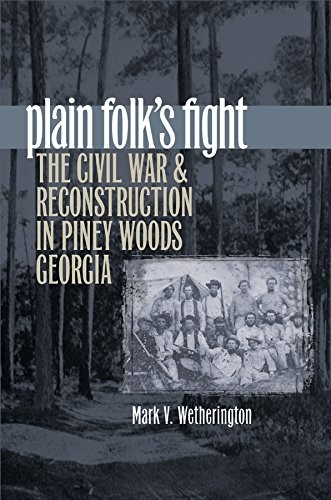 Plain Folk's Fight: The Civil War and Reconstruction in Piney Woods Georgia