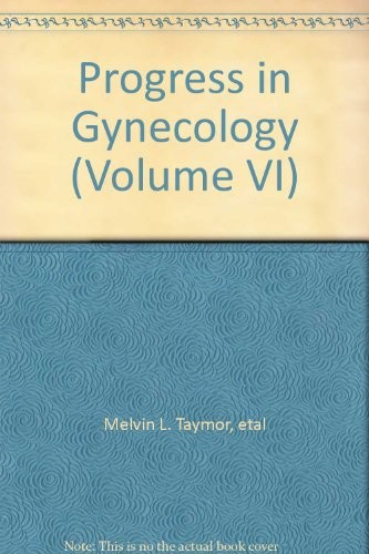 Progress in Gynaecology: v. 6