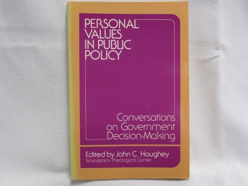 Personal values in public policy