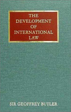 The Development of International Law