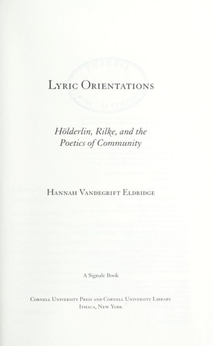 Lyric orientations
