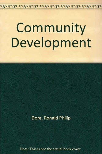 Community development: Comparative case studies in India, the Republic of Korea, Mexico and Tanzania