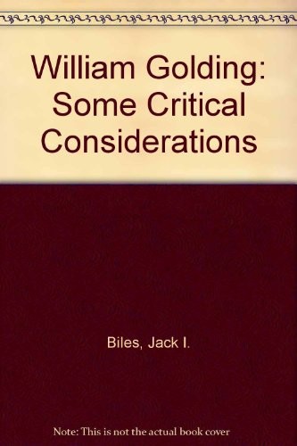 William Golding, some critical considerations