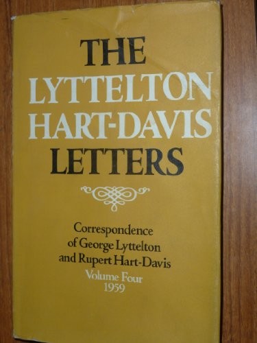 Lyttelton Hart-Davis Letters: 1959 v. 4