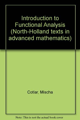 Introduction to Functional Analysis