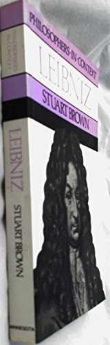 Leibniz (Philosophers in Context)