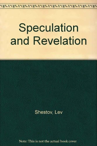 Speculation and Revelation