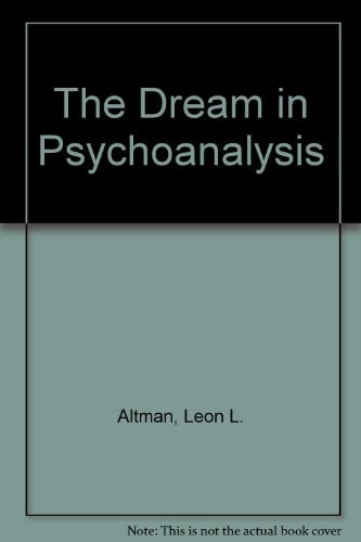 The Dream in Psychoanalysis