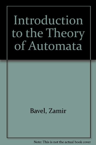 Introduction to the theory of automata
