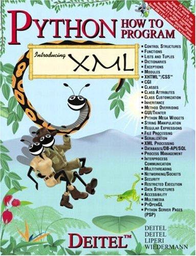 Python How to Program Part A and Part B