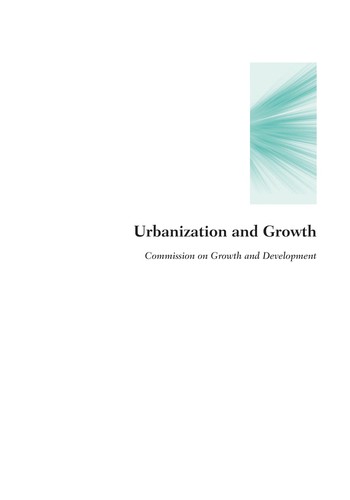 Urbanization and growth