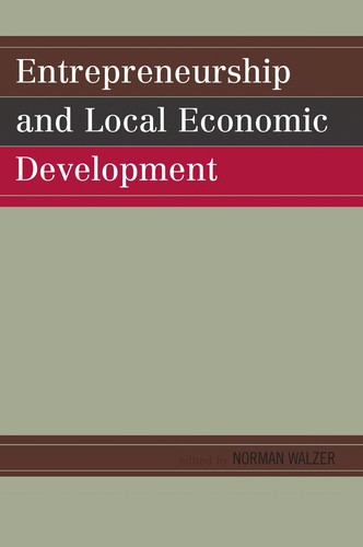 Entrepreneurship and local economic development