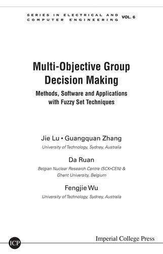 Multi-objective Group Decision Making
