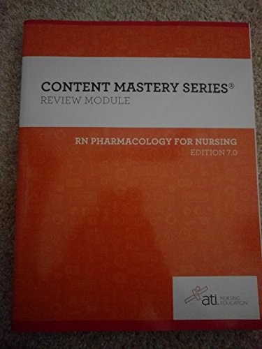 rn pharmacology for nursing edition 7 review module