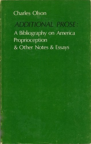 Additional Prose